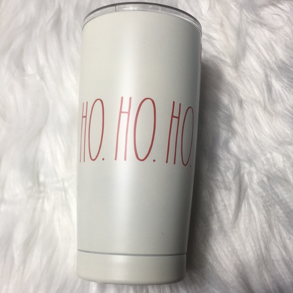 Rae Dunn HO HO Christmas Insulated ToGo Coffee Cup - Picture 1 of 6